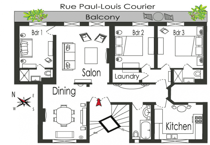 rue Paul Louis Courier — Paris Property Group